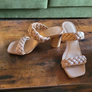 Braided Tan Women's Sandals